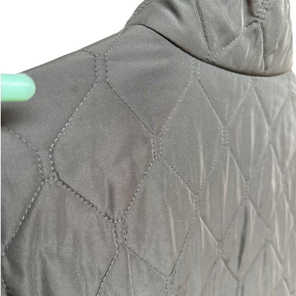 Eddie Bauer Lightweight Olive Green Quilted Jacket size S - Picture 9 of 11